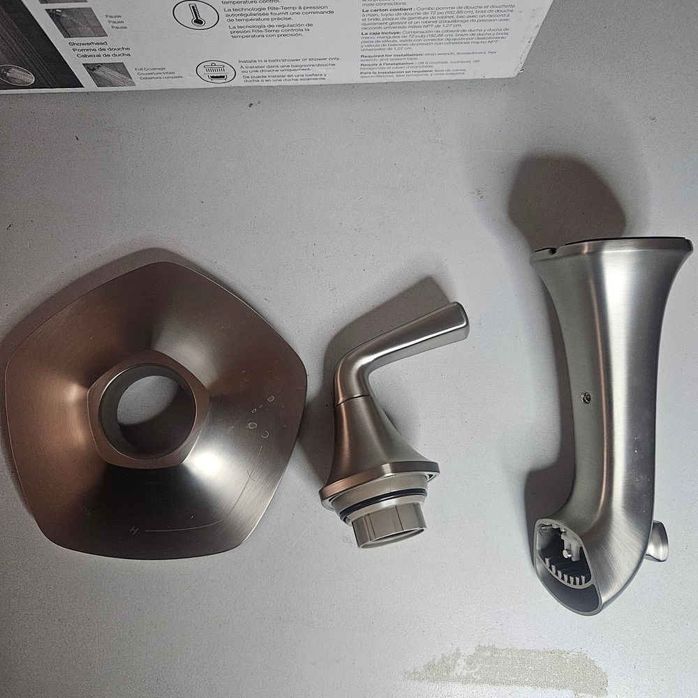 Kohler Sundae Bath Trim Set Brushed Nickel R38472-4G-BN Handle Tub Spout